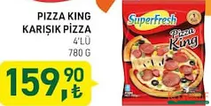SUPEFRESH KİNG KARIŞIK PİZZA 4'LÜ SUPEFRESH KİNG KARIŞIK PİZZA 4'LÜ
